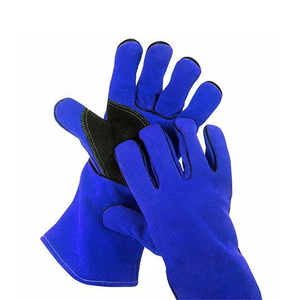 Guantes de soldadura de cuero duraderos para hombres-Protección de manos ignífuga a precios asequibles - Product Image 5
