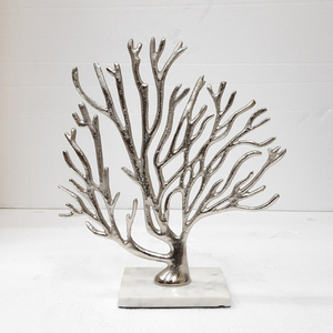 Statue décorative en forme de main, sculpture en aluminium et bois, sculptures modernes d'Inde - Product Image 6