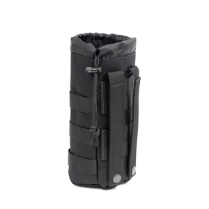Water Bottle Pouch Carrier Personal Defense Equipment Made Nylon Polyester Lightweight Foldable <b>Molle</b> Tactical Storage <b>Bag</b> - Product Image 1