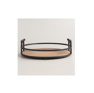 La mejor bandeja de servicio personalizada para hoteles y hogares a bajo precio, Fabricante Mayorista, exportador, diseño de madera, bandeja con incrustaciones de hueso, madera de mango - Product Image 2