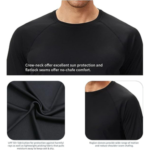 Camiseta de Secado Rápido para Deportes Acuáticos, Protección UPF, Tela Protectora para la Seguridad Solar y el Rendimiento en Deportes Acuáticos - Product Image 5