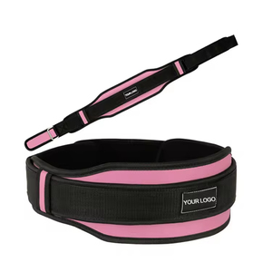 Ceinture d'haltérophilie en néoprène réglable pour hommes et femmes Ceinture d'exercice de musculation Ceinture en nylon respirante - Product Image 1