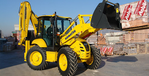 Chargeur frontal Komatsu WB93S-5, chargeur frontal, moteur PLC, moteur diesel, pompe à engrenages, haute efficacité, 95 CV, productivité optimale - Product Image 2