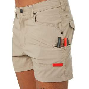 Pantalones cortos Cargo informales para hombre Diseño DE TRABAJO DE CALLE alta con logotipo Tallas grandes 100% Poliéster Pantalones cortos Cargo cómodos para hombres - Product Image 4