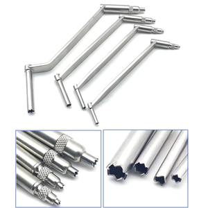 Surgical Orthopedic Double <b>Drill</b> Sleeve <b>Guide</b> Manual German Stainless Steel for General Surgery Custom Packing Available - Product Image 6