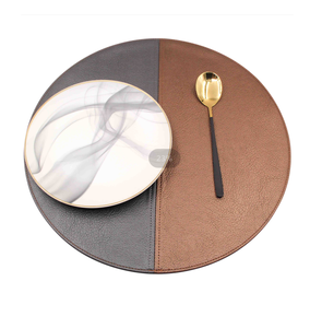 Napperons rectangulaires en simili cuir tapis de table de cuisine napperons de café personnalisation tapis et tampons meilleure vente - Product Image 5