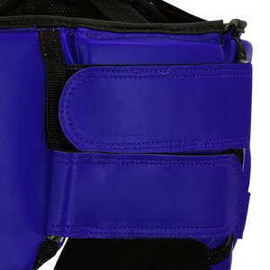 Protection de tête ronde en PU léger pour le kickboxing, protection des oreilles et du menton, respirante, arts martiaux, design unisexe personnalisable - Product Image 5