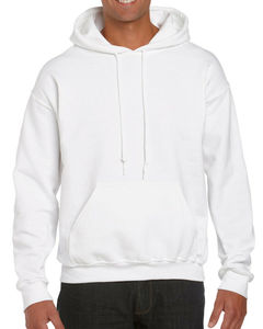 Sweat-shirt à capuche uni personnalisé en tissu lourd pour homme et femme, idéal pour la sérigraphie et la broderie - Product Image 2