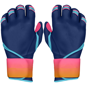 2025 nouveauté personnalisé léger Softball frappeur gants anti-dérapant Baseball frappeur gants pas cher prix cuir matériel - Product Image 1