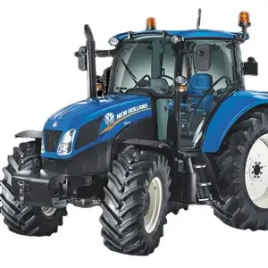 Oldukça kullanılmış New-holland TT75 tarım traktörü/kullanılmış düşük yakıt tüketimi New Holland T6070 140HP traktör tekerlekli traktör