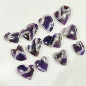 Best Quality Amethyst Cabochon Beads Lot 30 To 35MM Long <b>10</b> Pieces 1MM Drill Hole Loose Gemstone For Jewelry Making Gift For Her - Product Image 4