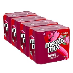 Venta al por mayor Mezzo Mix Berry Love Soda Lata de 0,33 litros Paquete de 24 bebidas alemanas originales Opciones de varios tamaños Suministro de exportación OEM - Product Image 6