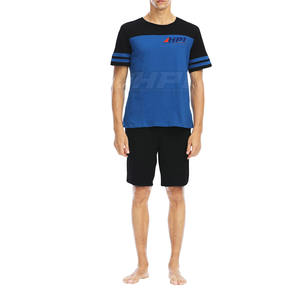 ชุดกีฬาฤดูร้อน เสื้อผ้าเบาสบาย ชุดเสื้อยืดและกางเกงขาสั้นผู้ชาย ชุดลำลองสไตล์นักกีฬา - Product Image 6