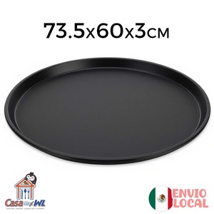 Bandeja Antideslizante CASAMAX WL AA-1510-4 73.5x60x3 cm con Recubrimiento en Polvo, Apta para Uso Comercial en Hostelería, para Servir Cócteles y Alimentos - Product Image 2