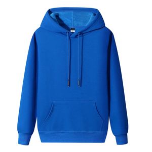 Ventes en gros de sweats à capuche en velours surdimensionnés de qualité pour hommes, en polaire chaud, avec logo personnalisé - Product Image 2