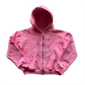 Sudaderas con Capucha para Hombre en Diferentes Colores, Lavado Ácido, Diseño Personalizado, Cierre de Cremallera, Estilo Urbano, Estampado, Sudaderas con Capucha y Cierre de Cremallera para Hombre - Product Image 6