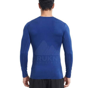 Best Choice <b>Men</b> Compression <b>Shirt</b> Long Sleeve Athletic Wear Quick Dry <b>Stretch</b> Eco-Friendly Customizable Sportswear Workout - Product Image 2