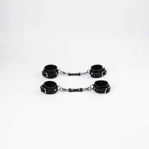 Poignet Cheville Poignets Collier Ceinture Arrière Retenue et Laisse Deux Trois Connecteur Quatre Voies 11 Pièces Kit BDSM-0028 - Product Image 5