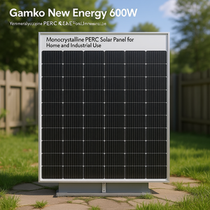 Panneau solaire monocristallin PERC Gamko New Energy 600W pour usage domestique et industriel - Product Image 3