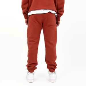 Pantalones de chándal holgados de pierna ancha en blanco logotipo personalizado Pantalones deportivos de cintura elástica pantalones de Jogger de gran tamaño para hombres 2025 - Product Image 4