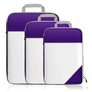 Juego de bolsas de equipaje personalizadas de diseñador original Organizador de viaje duradero y elegante con accesorio de cierre de cremallera - Product Image 2