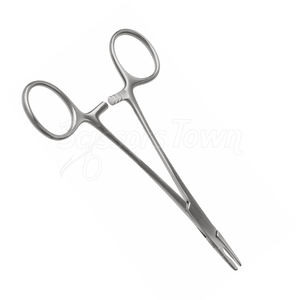 Soporte de aguja Neivert 5 pulgadas suave con anillo compensado de ranura instrumento Médico Quirúrgico de acero inoxidable - Product Image 4