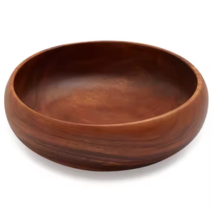 Tazón de cocina de madera hecho a mano Productos de alta demanda Madera respetuosa con el medio ambiente por artesanía de media luna - Product Image 3