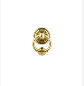 Manufacturer Polished Chrome Zinc Alloy Round Ring <b>Door</b> Pull Knockers - Product Image 3
