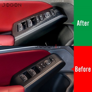 แผงสวิตช์หน้าต่างประตูสำหรับ Acura Integra Type S A-specec DE5 DE4 2023-2025แผงปุ่มลิฟต์คาร์บอนไฟเบอร์ของจริง - Product Image 3