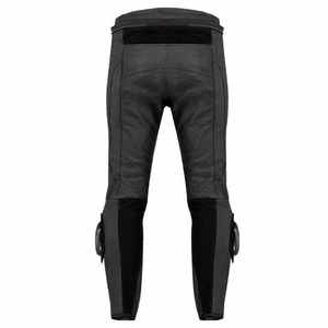 Pantalón de cuero de moto de alta calidad profesional Precio al por mayor Material de cuero de calidad Hombres Buen precio Pantalón de cuero de moto - Product Image 2