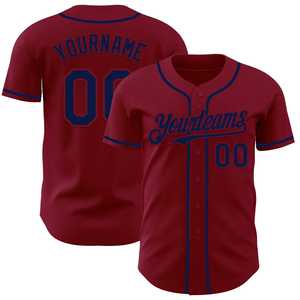 Camiseta de Béisbol Juvenil bordada personalizada con nombre y número, sublimación de poliéster transpirable, uniforme de equipo deportivo, proveedor mayorista - Product Image 1