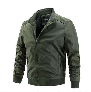 Chaquetas Bomber de Lona con Capucha para Hombre, Bordadas, a la Moda, Ligeras, con Diseño Moderno, Forro Suave, Cálidas y Cómodas, al por Mayor - Product Image 2