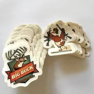 Style de bande dessinée personnalisé par autocollants décoratifs de vinyle UV-sûr durable d'Eco pour l'image de marque d'affaires - Product Image 5