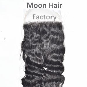 Cheveux humains naturels à 100% de l'Inde du Sud, aspect naturel, fermeture bouclée, lisse et soyeuse, directement de l'usine pour commande en ligne - Product Image 1