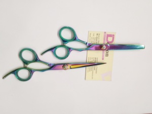Tijeras profesionales de corte de pelo recubiertas de Plasma de alta calidad, tijeras de adelgazamiento y peluquería, tijera de peluquero - Product Image 3