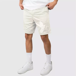 Short d'entraînement de baseball graphique OEM pour hommes Short de basket-ball personnalisé sublimé double maille 5 pouces en éponge Short de bain personnalisé bon marché - Product Image 5