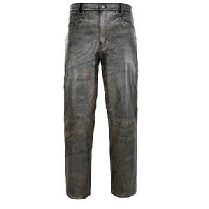 กางเกงหนังผู้ชายขายตรงจากโรงงาน สวมใส่สบาย ทนทาน หนังแท้ นุ่ม คลาสสิค - Product Image 1