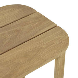 Haute qualité en bois massif teck mobilier d'extérieur Durable moderne naturel Patio jardin sectionnel canapé chaise maison hôtel salon - Product Image 4