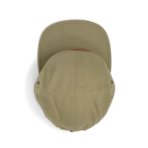 Venta al por mayor ODM OEM 5 Panel Camper sombreros logotipo impreso personalizado hebilla no estructurada gorra de ala plana ligero para acampar gorras de pesca - Product Image 6