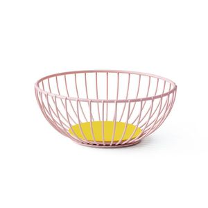 Latest Style Handmade Iron <b>Wire</b> Fruit <b>Basket</b> Manufacturer Kitchenware Iron Metal Fruit <b>Basket</b> Home <b>Storage</b> & Organization - Product Image 3