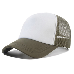 Casquette de baseball décontractée unisexe en maille unie, ajustable, avec logo personnalisé, pour hommes et femmes - Product Image 5