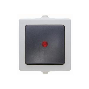 Kopp Interruttore di Controllo Nautic AP-FR IP44 grigio chiaro - Product Image 1