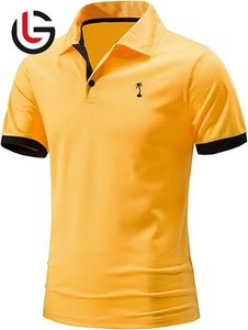 Jersey de algodón 100% para hombre para camisetas de Polo Golf, tela de punto de 180 gramos, la mejor parte superior alta, excelente diseño de Venta caliente - Product Image 5