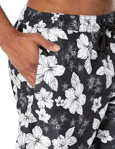 Men's Custom <b>Drawstring</b> Canvas Knitted Short Shorts OEM Casual Wholesale Sports Gym Running Quick Dry Breathable - Product Image 4