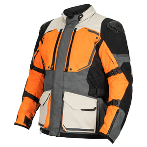 Chaqueta de moto Cordura hecha a medida para hombre, chaqueta de moto textil a prueba de viento de alta calidad para invierno, ropa de carreras de coches - Product Image 4