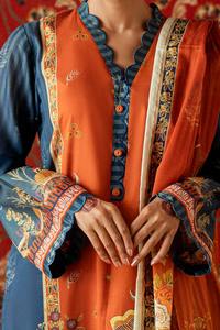 2025 Direct Factory Supplier <b>Ladies</b> 3-Piece Summer Shalwar Kameez Traditional Design Knee-Length O-Neck Washable Lawn Suit - Product Image 2