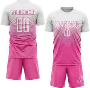 Kit de fútbol personalizado | Uniforme completo de alta calidad con tela de secado rápido para equipos Uniforme de equipo de fútbol personalizado - Product Image 2