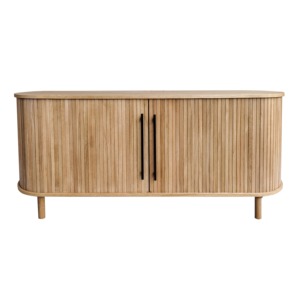 New Mango Wood <b>Sideboard</b> with wooden Sliding Doors 180 cm and 2 Sliding Doors Hot Selling item - Product Image 1