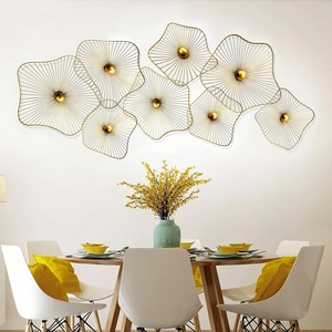 Décoration murale au design unique en fil métallique, idéale pour les salles à manger, l'intérieur de la maison, les couloirs et les entrées, ainsi que les lieux d'événements, décoration en provenance d'Inde - Product Image 1