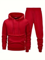 Ensemble de sweat-shirts à capuche décontractés pour hommes, personnalisés, en polaire, manches longues, coton/polyester, 360 g/m², respirant, imprimé sur mesure
